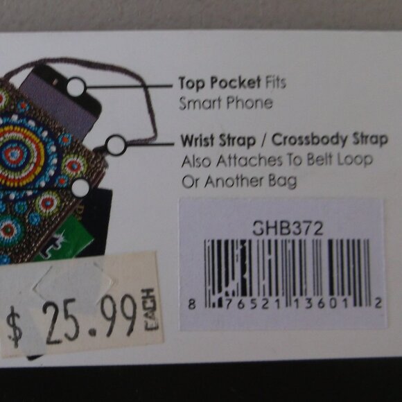 2-Bag Bundle: Handmade Club Bag + 3-bag Faux Snakeskin Cosmetic Set, both NWT - Picture 7 of 9